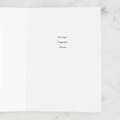 "How We've Overcome" - Single Greeting Cards in Cloud by Melissa LeRay - Interior