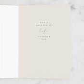 "You Mean the World" - Single Greeting Cards in Honeysuckle Vine by Gwen Bedat - Interior