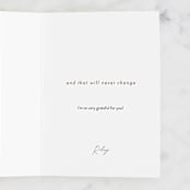 "fact check" - Single Greeting Cards in Dusk by Maja Cunningham - Customizable Interior Example