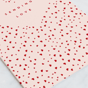 "Love shines" - Single Greeting Cards in Blush by Creo Study - Close-Up