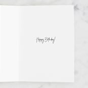 "Moonchild" - Single Greeting Cards in Grape by Hannah Williams - Interior