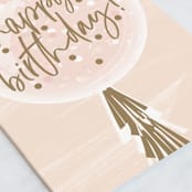 "Confetti pop" - Single Greeting Cards in Blush by silverscreen studio - Close-Up
