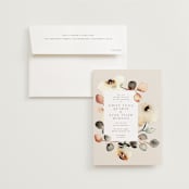 "Bella Mia" - Wedding Invitations in Autumn by Petra Kern - Invitation with Envelope