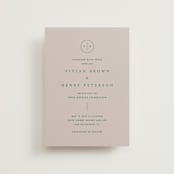 "wellness" - Wedding Invitations in Vineyard by Sumak Studio - Front