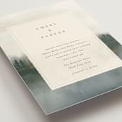 "Lakefront" - Wedding Invitations in Natural by Robert and Stella - Detail