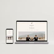 "Lakefront" - Wedding Invitations in Natural by Robert and Stella - FREE Wedding Website