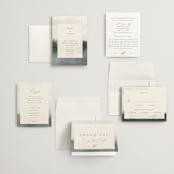 "Lakefront" - Wedding Invitations in Natural by Robert and Stella - Invitation Suite