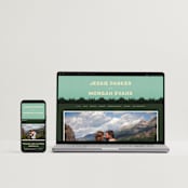 "Mountain View" - Wedding Invitations in Forest by Nam Bourassa - FREE Wedding Website