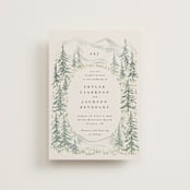"Paradise" - Wedding Invitations in Forest by Petra Kern - Front