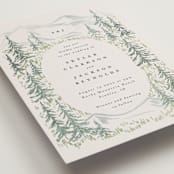 "Paradise" - Wedding Invitations in Forest by Petra Kern - Detail