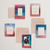"At Dusk" - Wedding Invitations in Sunset by Sumak Studio - Invitation Suite