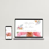 "Floral Pop" - Wedding Invitations in Tropical by Itsy Belle Studio - FREE Wedding Website