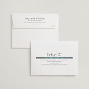 "Spectrum" - Wedding Invitations in Teal by Heather Schertzer - FREE Recipient Addressing