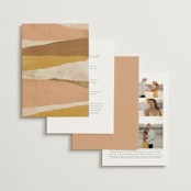 "Rustic Union" - Wedding Invitations in Sunset by Michelle Taylor - Back of Card Options