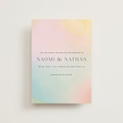 "marshmallow" - Wedding Invitations in Sunrise by Petra Kern - Front