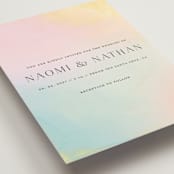 "marshmallow" - Wedding Invitations in Sunrise by Petra Kern - Detail