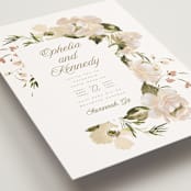 "Felicity" - Wedding Invitations in Pearl by Leah Bisch - Detail