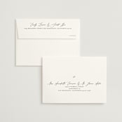 "un mariage photographique" - Wedding Invitations in Mocha by Benita Crandall - FREE Recipient Addressing