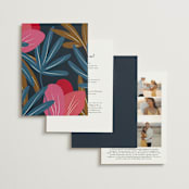 "Tropical Sonata" - Wedding Invitations in Hawaii by Ani Somi - Back of Card Options