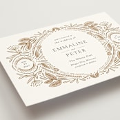 "charmed" - Wedding Invitations in Honey by Jen Owens - Detail