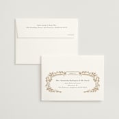 "charmed" - Wedding Invitations in Honey by Jen Owens - FREE Recipient Addressing