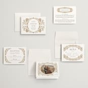 "charmed" - Wedding Invitations in Honey by Jen Owens - Invitation Suite