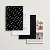 "Antoinette" - Wedding Invitations in Ivory by lulu and isabelle - Back of Card Options