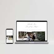 "Antoinette" - Wedding Invitations in Ivory by lulu and isabelle - FREE Wedding Website