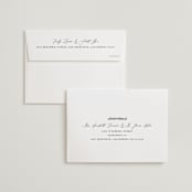 "Antoinette" - Wedding Invitations in Ivory by lulu and isabelle - FREE Recipient Addressing