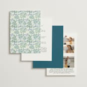 "Going to the Chapel" - Wedding Invitations in Meadow by Paper Sun Studio - Back of Card Options