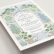 "Going to the Chapel" - Wedding Invitations in Meadow by Paper Sun Studio - Detail