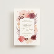 "autumn fest" - Wedding Invitations in Autumn by Phrosné Barwood - Front