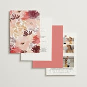 "autumn fest" - Wedding Invitations in Autumn by Phrosné Barwood - Back of Card Options
