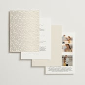 "The Manor" - Wedding Invitations in Buff by Pixel and Hank - Back of Card Options