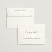 "Water's Edge" - Wedding Invitations in Cloud by Nicoletta Savod - FREE Recipient Addressing