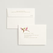 "colorwash floral" - Wedding Invitations in Blossom by Angela Marzuki - FREE Recipient Addressing