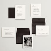 "SoHo" - Wedding Invitations in Silk by Kelly Schmidt - Invitation Suite