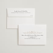 "Gone To Seed" - Wedding Invitations in Taupe by Honeybunch Studio - FREE Recipient Addressing