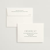 "modern tropics" - Wedding Invitations in Blush by Baumbirdy - FREE Recipient Addressing