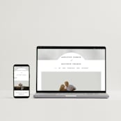"Panoramic" - Wedding Invitations in Cloud by Heather Schertzer - FREE Wedding Website