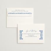 "Porcelain Floral" - Wedding Invitations in Porcelain by Elly - FREE Recipient Addressing