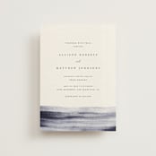 "Stillness" - Wedding Invitations in Horizon by Sumak Studio - Front