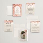 "Moroccan Jewel" - Wedding Invitations in Sepia Sunset by Zhay Smith - Invitation Suite