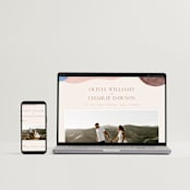 "Deconstruct" - Wedding Invitations in Coastal by Pixel and Hank - FREE Wedding Website