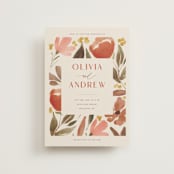 "Giardino" - Wedding Invitations in Saffron by Vera Lim - Front