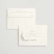 "Gilded Woodland" - Wedding Invitations in Fern by Kristie Kern - FREE Recipient Addressing
