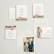 "Sedona" - Wedding Invitations in Desert Sands by Itsy Belle Studio - Invitation Suite
