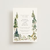 "Great Outdoors" - Wedding Invitations in Forest by Petra Kern - Front