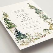 "Great Outdoors" - Wedding Invitations in Forest by Petra Kern - Detail