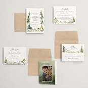 "Great Outdoors" - Wedding Invitations in Forest by Petra Kern - Invitation Suite